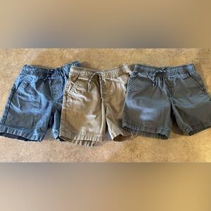 Cat & Jack Tan and Gray Casual Shorts Set
